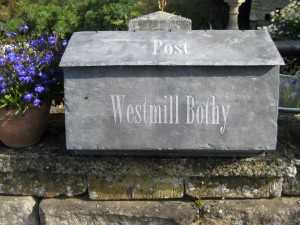 Postbox on wall copy
